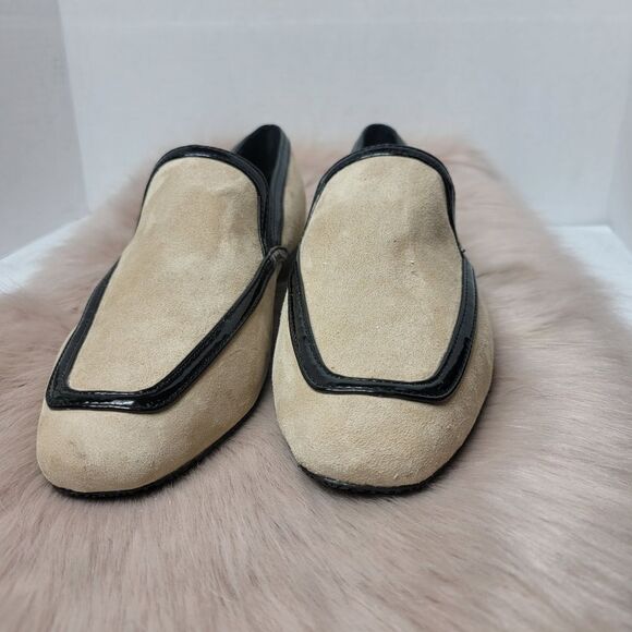 Donald Pliner Women's Rezza Smoking Slip-On Loafers Shoes Size 8.5 - Picture 2 of 10